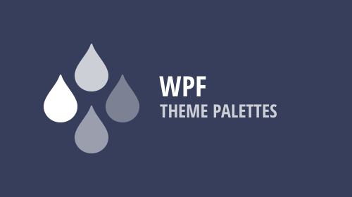 WPF - Theme Palettes (v19.1)
