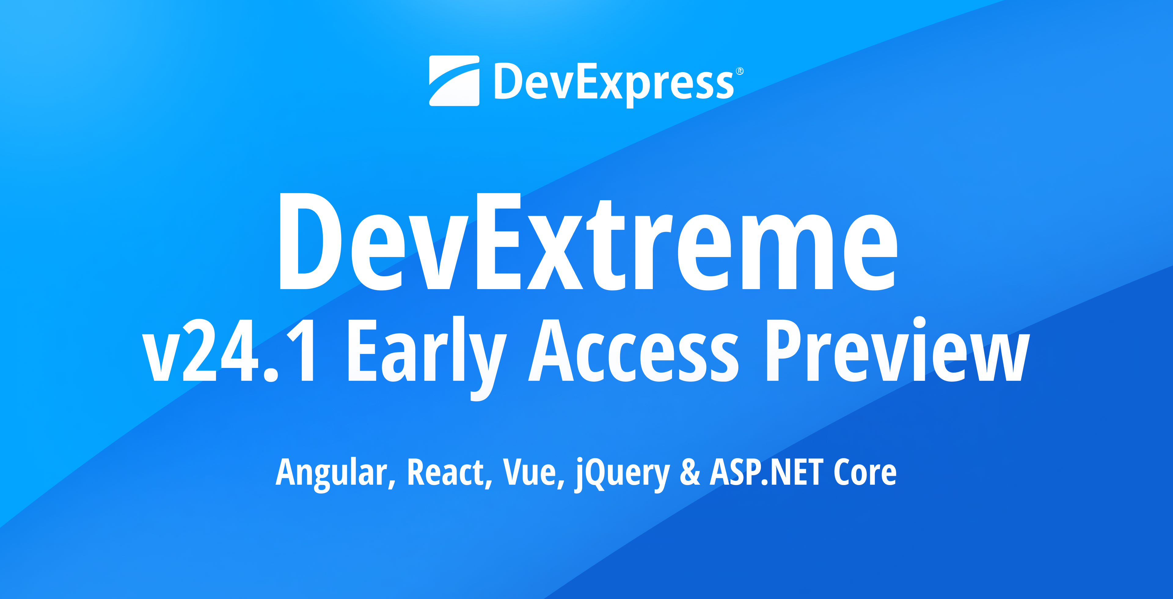 DevExtreme Early Access Preview v24.1