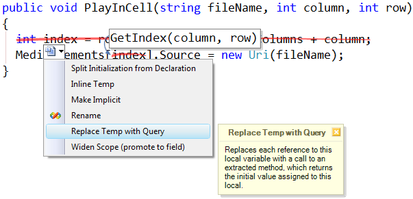 ReplaceTempWithQuery
